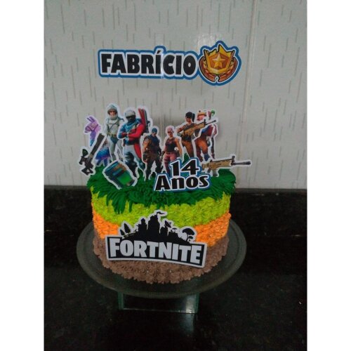 Topo de Bolo Fortnite 07