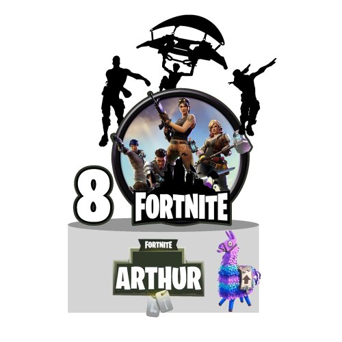 Topo de Bolo Fortnite 08