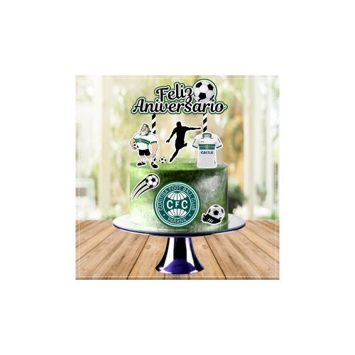 Topo de Bolo 01 - Coritiba a