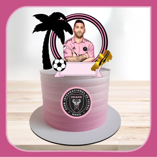 Topo de Bolo 01 - Inter de Miami a