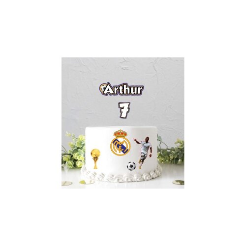 Topo de Bolo 01 - Real Madrid a