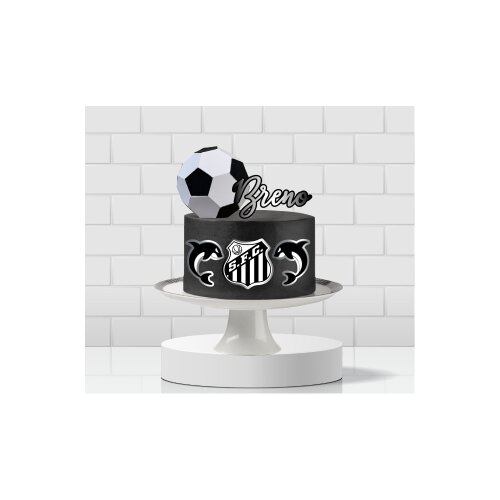 Topo de Bolo 05 - Santos a