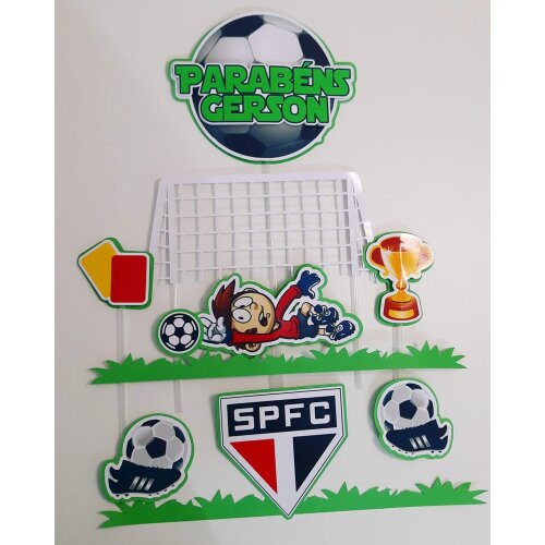 Topo de Bolo 06 - São Paulo a