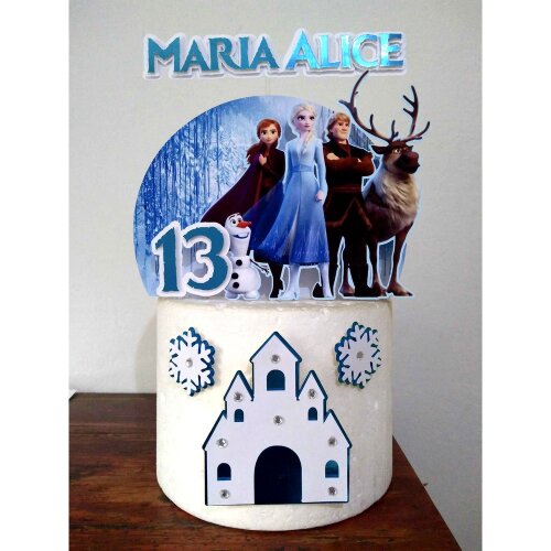 Topo de Bolo Frozen 02