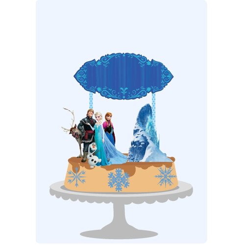 Topo de Bolo Frozen 03