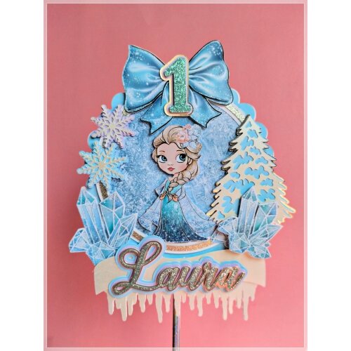 Topo de Bolo Frozen 15
