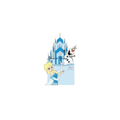 Topo de Bolo Frozen 56
