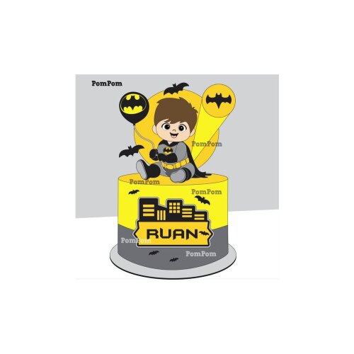Arquivo topo de bolo batman baby Ruan