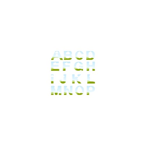 Letras Personalizadas Editáveis no Canva