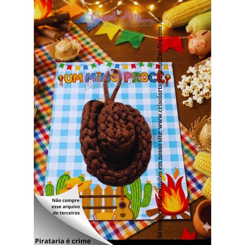 Card multiuso festa caipira