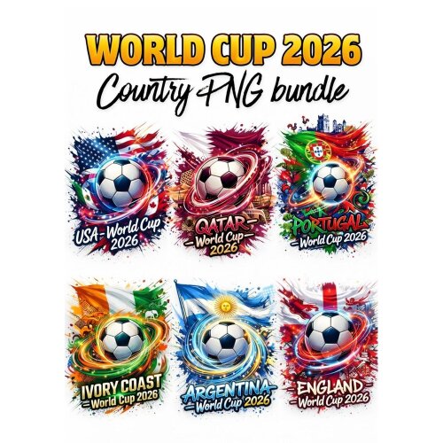 Pack Png Copa do Mundo 2026