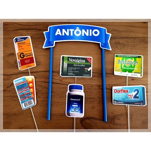 Topo de Bolo Farmácia 04