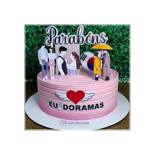 Topo de bolo Dorama 19