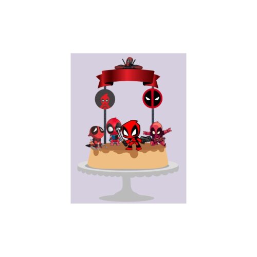 Topo de boloDeadpool 02