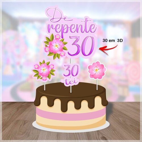 Topo de BoloDe Repente 05