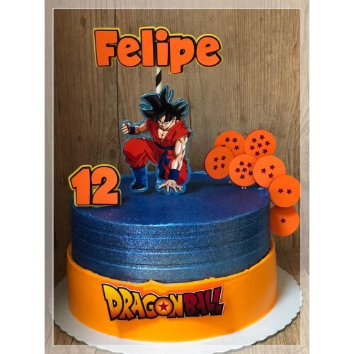 Topo de bolo Dragon Ball 07