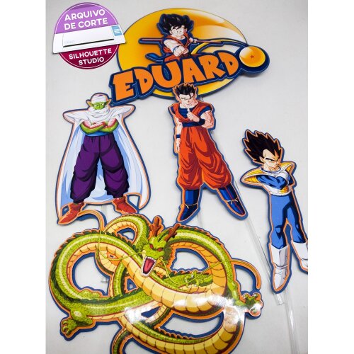 Topo de bolo Dragon Ball 14