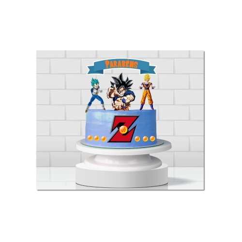 Topo de bolo Dragon Ball 17