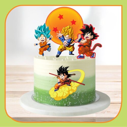 Topo de bolo Dragon Ball 26