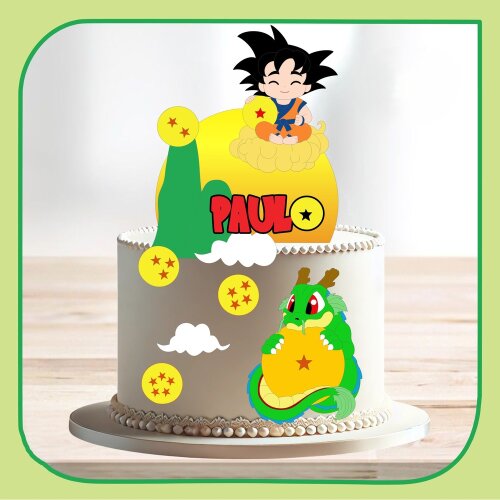 Topo de bolo Dragon Ball 27
