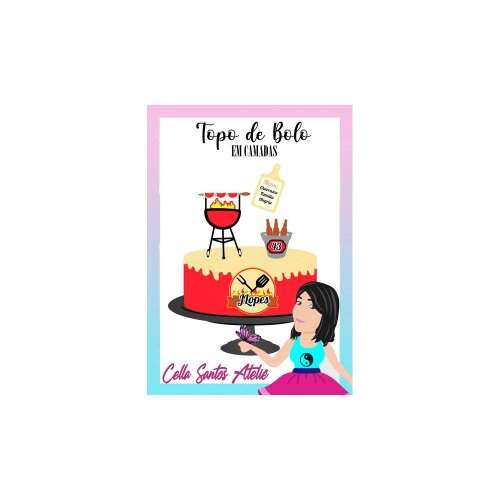 Topo de Bolo Churrasco 15
