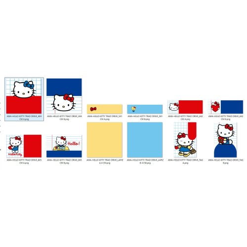 Arquivo Etiqueta Escolar HELLO KITTY TRADICIONAL