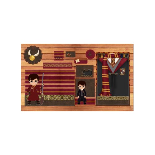 Kit Digital Etiqueta escolar para imprimir  Harry Potter V3 EE