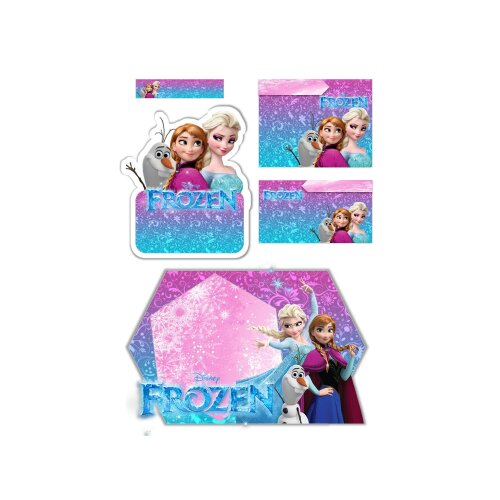 Arquivo Etiqueta Escolar Frozen formato ppt