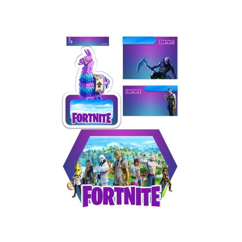 Arquivo Etiqueta Escolar Fortnite formato ppt