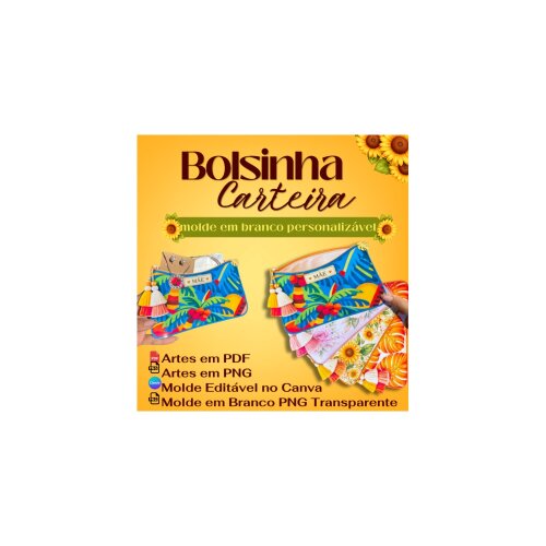 Bolsinha Carteira - @fadinhafazarte