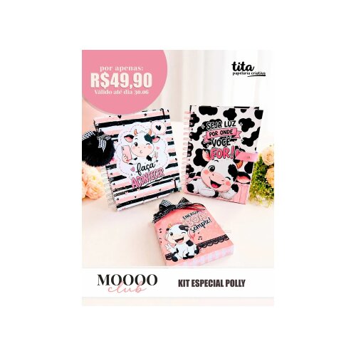 Kit Digital Mooo Club - Kit Especial Poly + Video Aulas ( Drive da Ana)