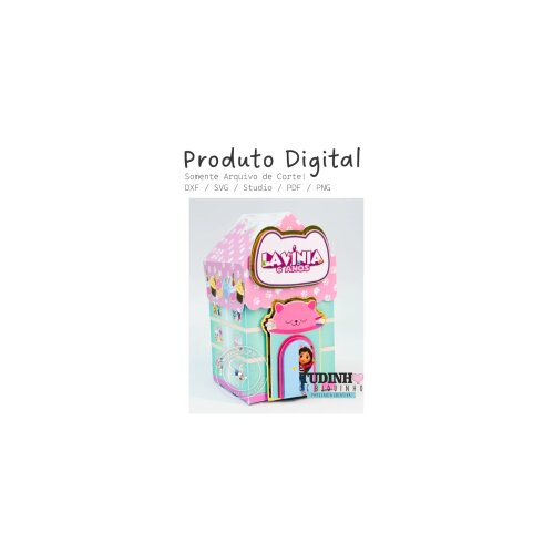 Arquivo Digital Caixa Casinha Gabby