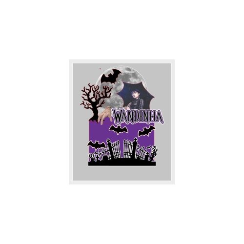 Topo de Bolo Arquivo 16 - Wandinha a