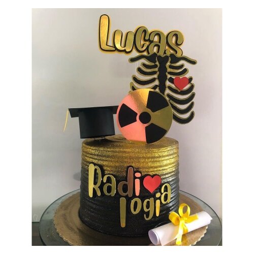 Topo de bolo  Radiologia