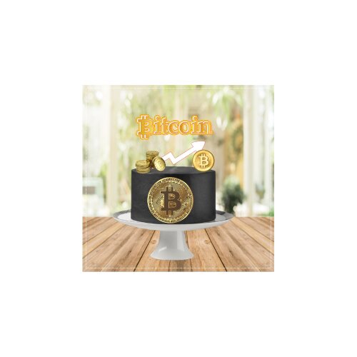 Topo de bolo 01 - Bitcoin a