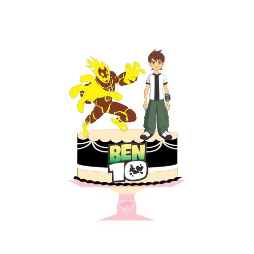 Topo de bolo 03 - Ben 10 a