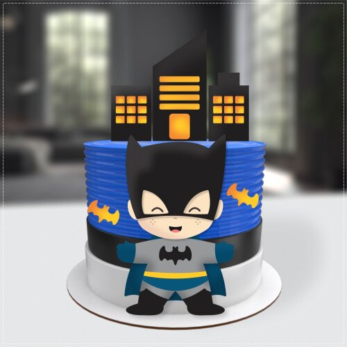 Topo de bolo 03 - Batman a