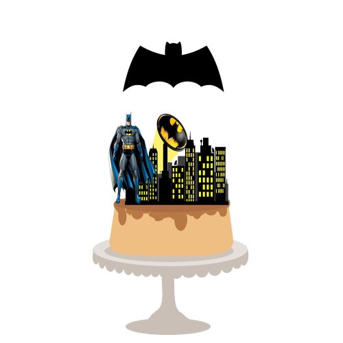 Topo de bolo 07 - Batman a