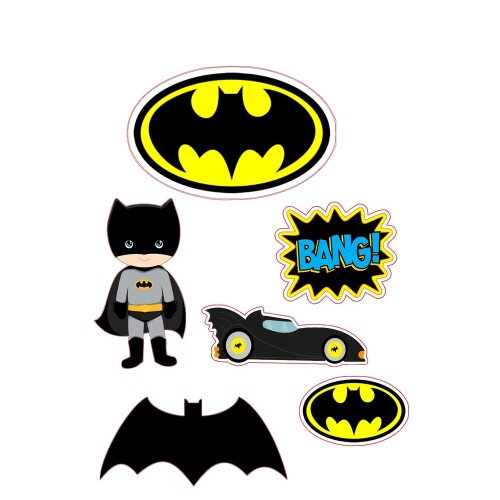Topo de bolo 26 - Batman a