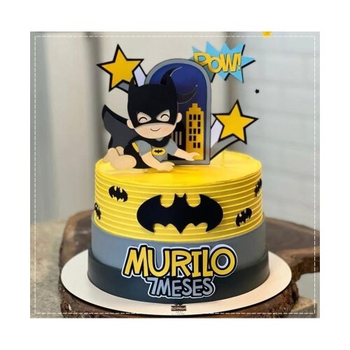 Topo de bolo 27 - Batman a