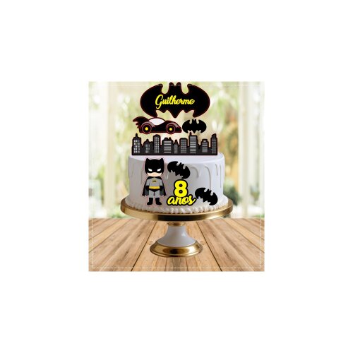 Topo de bolo 33 - Batman a