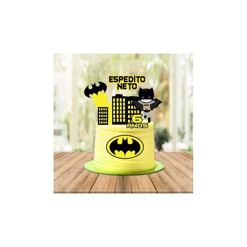 Topo de bolo 34 - Batman a