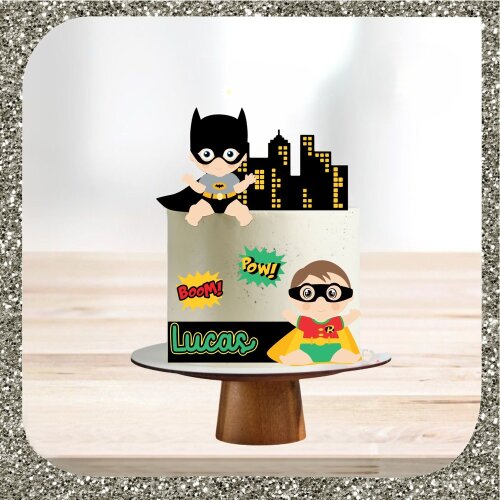 Topo de bolo 43 - Batman a