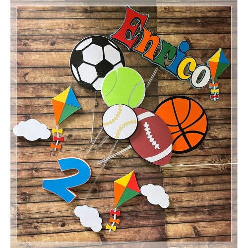 Topo de bolo 18 - Brinquedos a