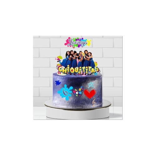 Topo de Bolo 02 - Chiquititas a