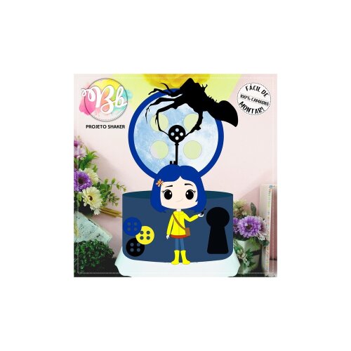 Topo de Bolo Coraline 02