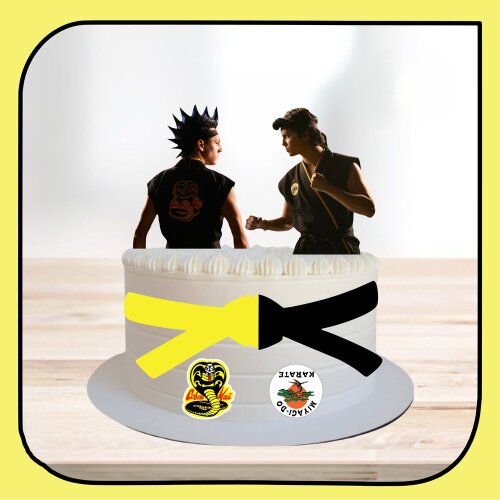 Topo de Bolo Cobra kai 02