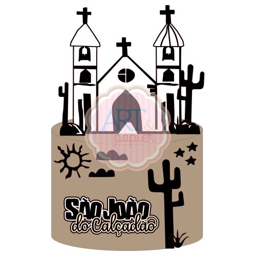Topo de Bolo Cordel 04