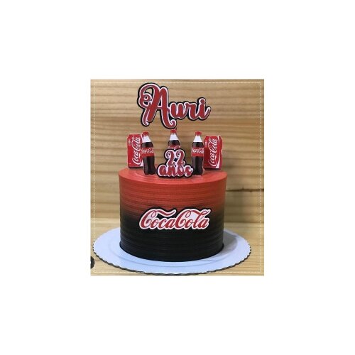 Topo de Bolo Coca Cola 05