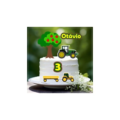 Topo de Bolo Construção 04